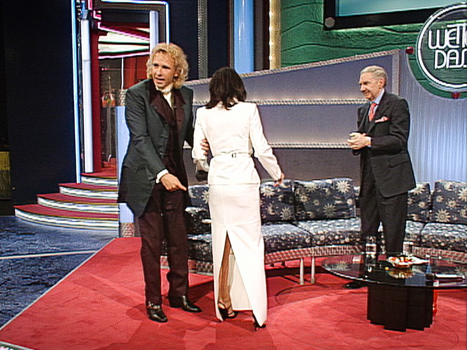 Was haben wir gelacht : Bild Iris Berben, Thomas Gottschalk, Harald Juhnke