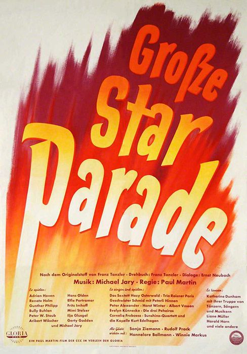 Große Star-Parade : Kinoposter