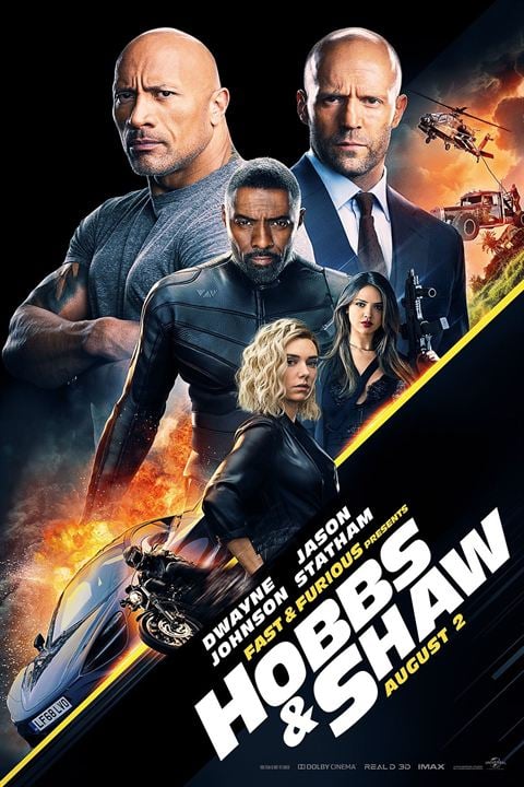 Fast & Furious: Hobbs & Shaw : Kinoposter