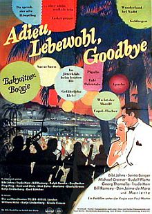 Adieu, Lebewohl, Goodbye : Kinoposter
