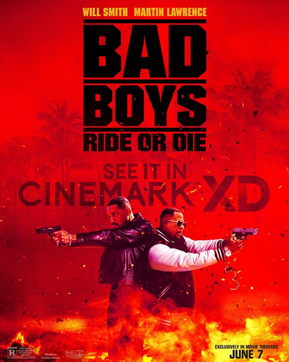 Bad Boys 4: Ride Or Die : Kinoposter