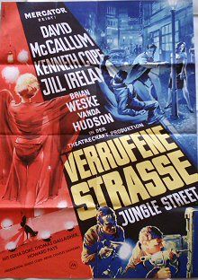 Verrufene Straße : Kinoposter