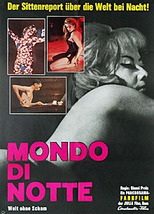 Mondo Di Notte - Welt ohne Scham : Kinoposter