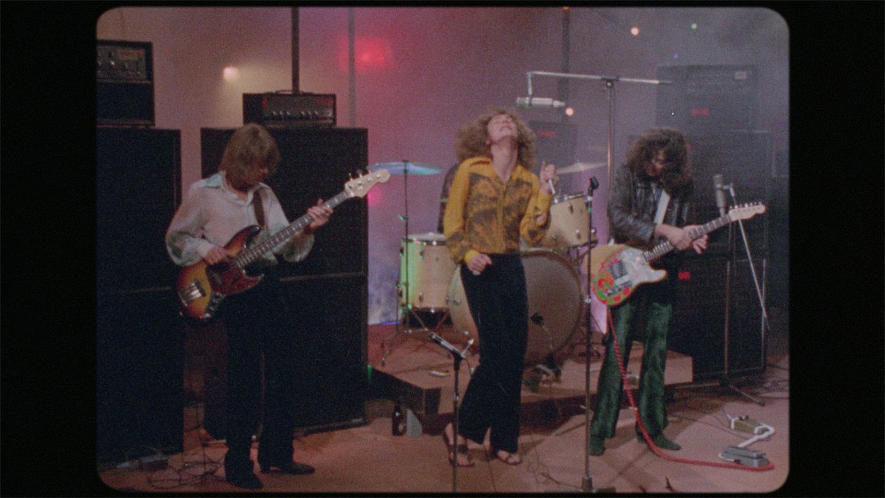 Becoming Led Zeppelin : Bild John Paul Jones, John Bonham, Robert Plant, Jimmy Page