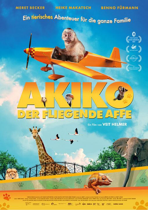 Akiko – Der fliegende Affe : Kinoposter