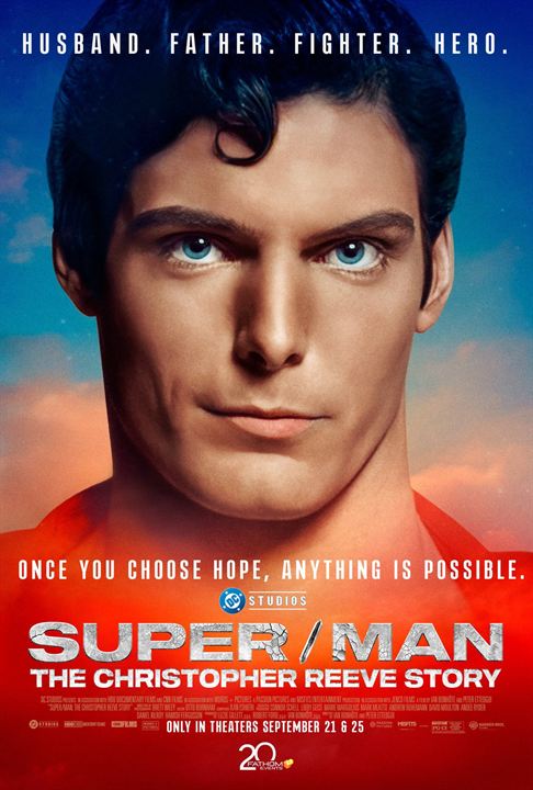 Super/Man: The Christopher Reeve Story : Kinoposter