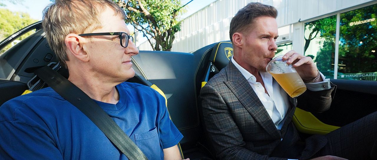 Louis Theroux: Inside The Manosphere : Bild Justin Waller, Louis Theroux