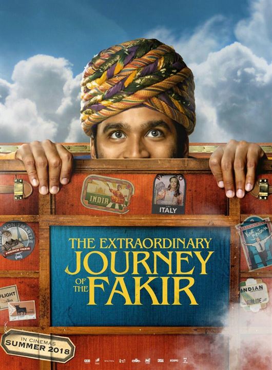 Die unglaubliche Reise des Fakirs, der in einem Kleiderschrank feststeckte : Kinoposter