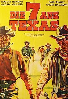 Die 7 aus Texas : Kinoposter