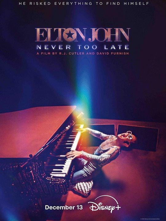 Elton John: Never Too Late : Kinoposter