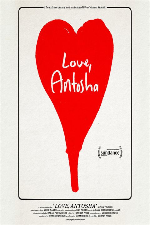 Love, Antosha : Kinoposter