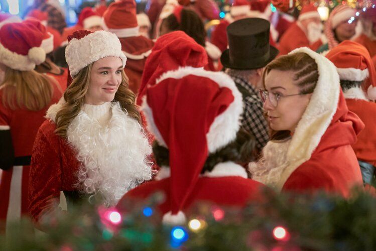 Der Weihnachtsgipfel : Bild Amy Groening, Hunter King