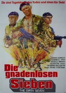 Die gnadenlosen Sieben : Kinoposter