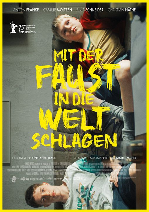 Mit der Faust in die Welt schlagen : Kinoposter