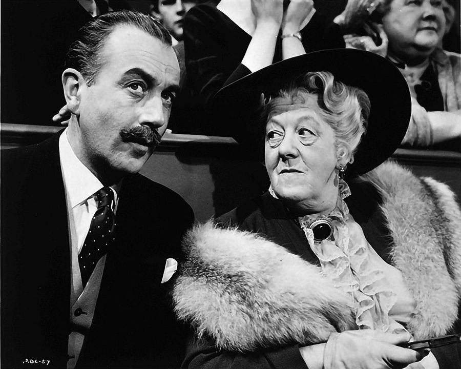 Die Premiere findet doch statt : Bild Margaret Rutherford