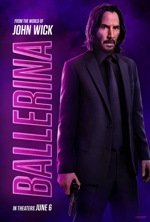 From The World Of John Wick: Ballerina : Kinoposter