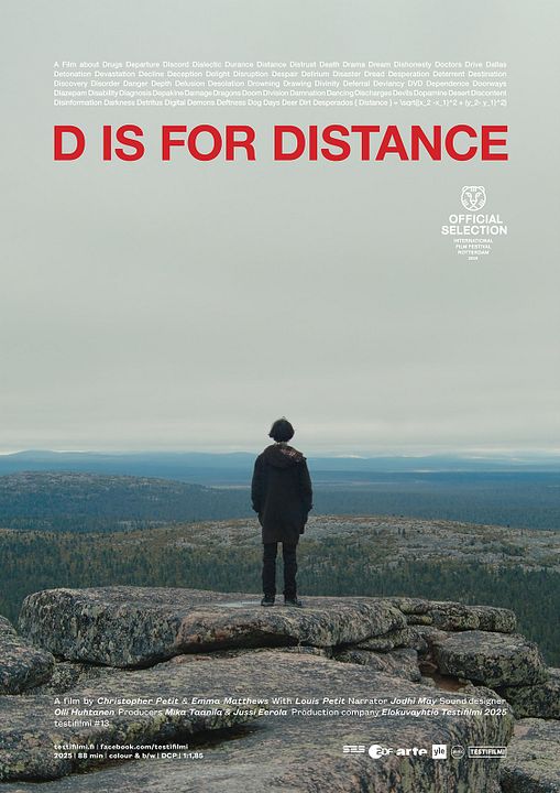 D is for Distance : Kinoposter