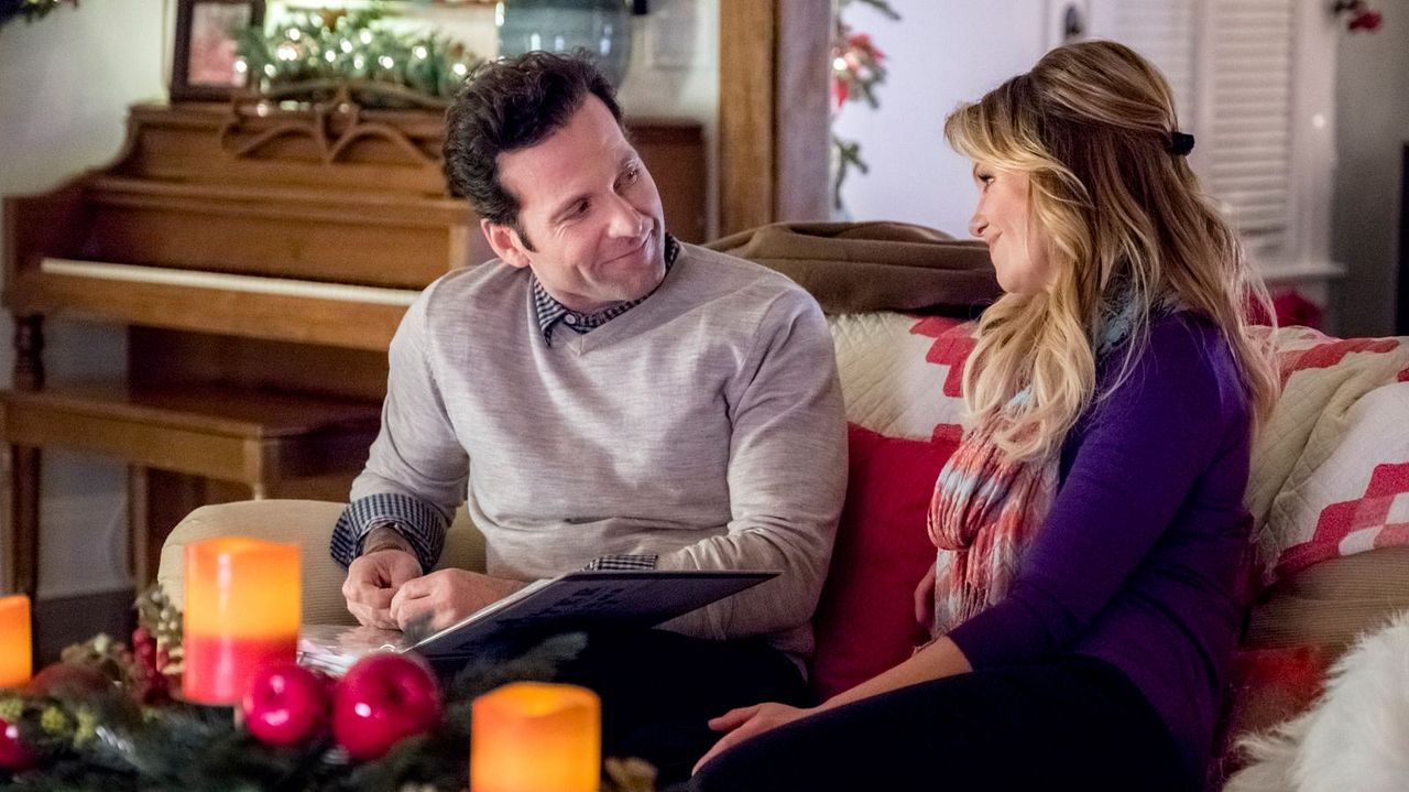 Zwei Herzen zu Weihnachten : Bild Candace Cameron Bure, Eion Bailey