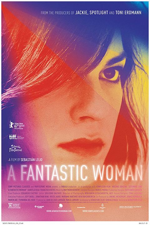 Eine fantastische Frau – Una Mujer Fantástica : Kinoposter