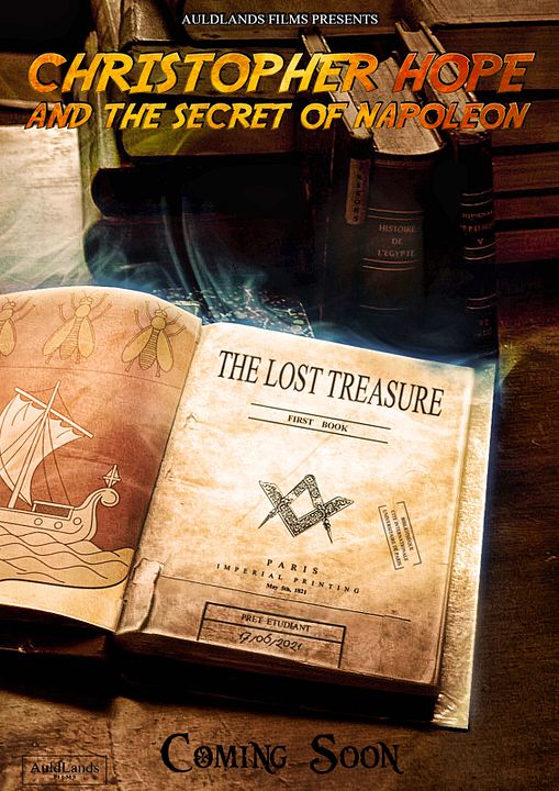 Christopher Hope and the Secret of Napoleon : Kinoposter