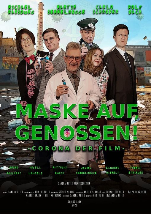 Maske auf, Genossen - Corona der Film : Kinoposter