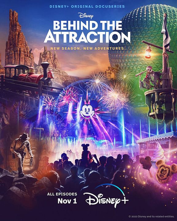 Behind The Attraction : Kinoposter