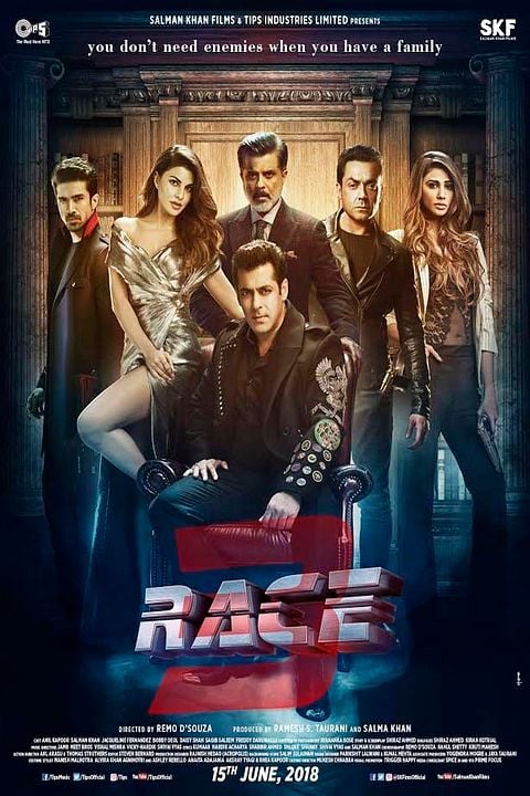 Race 3 : Kinoposter