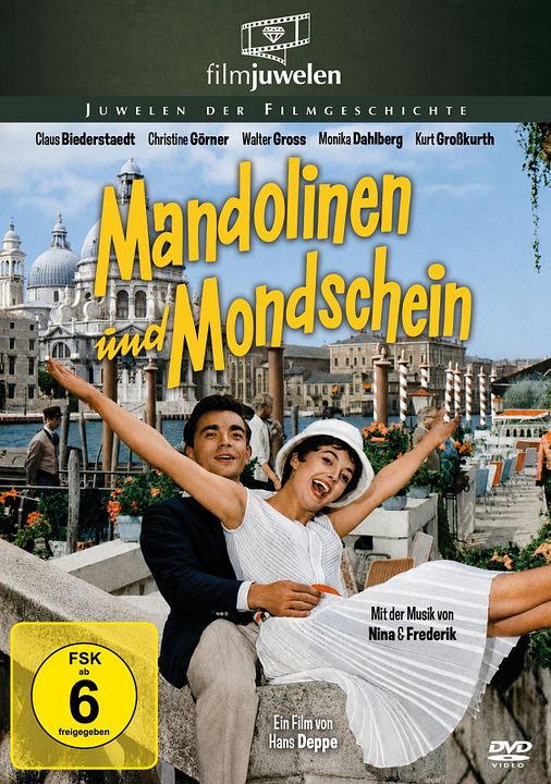 Mandolinen und Mondschein : Kinoposter