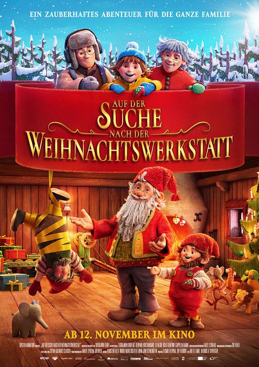 Auf der Suche nach der Weihnachtswerkstatt : Kinoposter