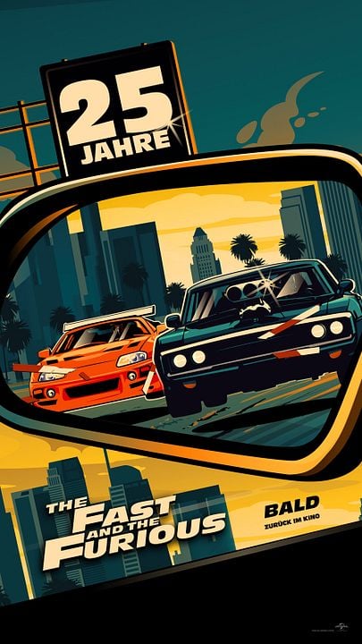 The Fast and the Furious : Kinoposter
