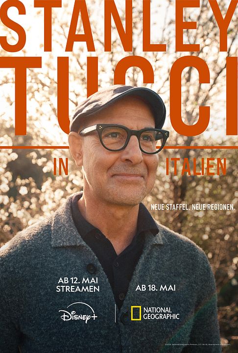 Stanley Tucci in Italien : Kinoposter