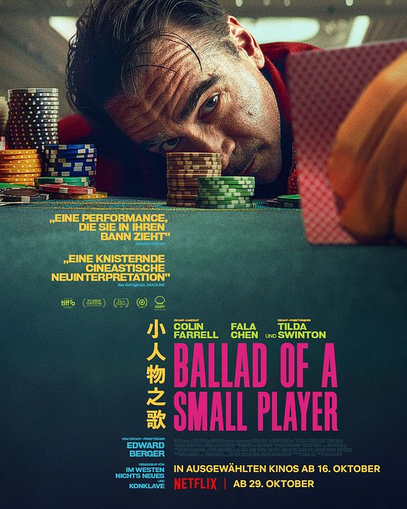Ballad Of A Small Player : Kinoposter