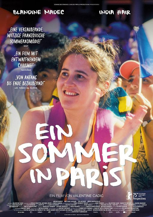 Ein Sommer in Paris : Kinoposter