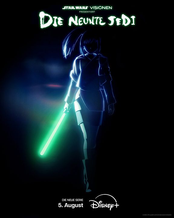 Star Wars: Visionen präsentiert – Die neunte Jedi : Kinoposter