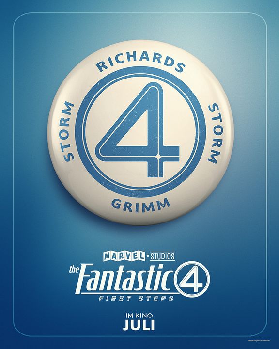 The Fantastic Four: First Steps : Kinoposter