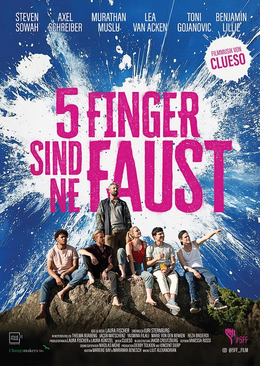 Fünf Finger sind 'ne Faust : Kinoposter