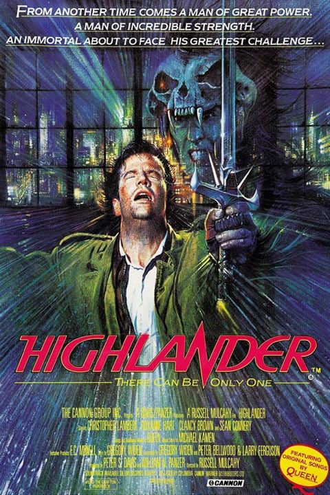 Highlander - Es kann nur einen geben : Kinoposter