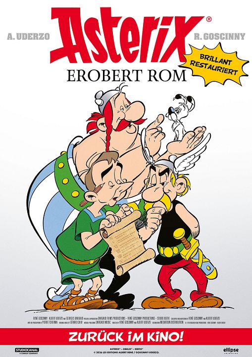 Asterix erobert Rom : Kinoposter