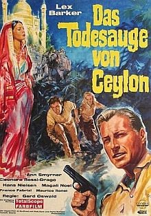 Das Todesauge von Ceylon : Kinoposter