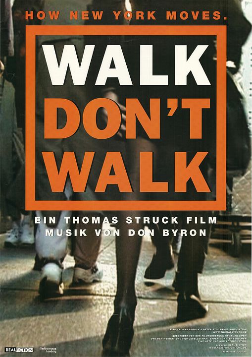 Walk Don't Walk : Kinoposter