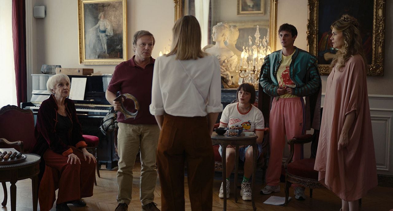 Comédie Française : Bild Laurent Stocker, Julien Frison, Adeline D'Hermy, Marina Hands, Danièle Lebrun