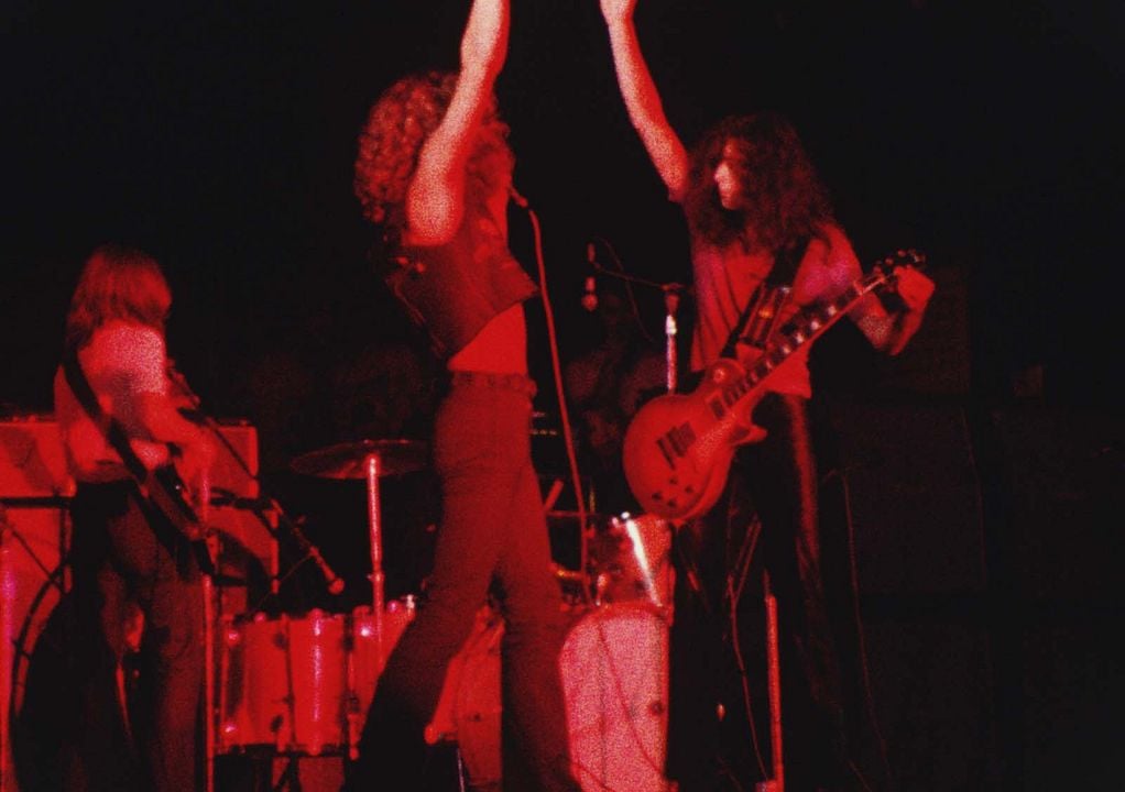 Becoming Led Zeppelin : Bild John Paul Jones, Robert Plant, John Bonham, Jimmy Page