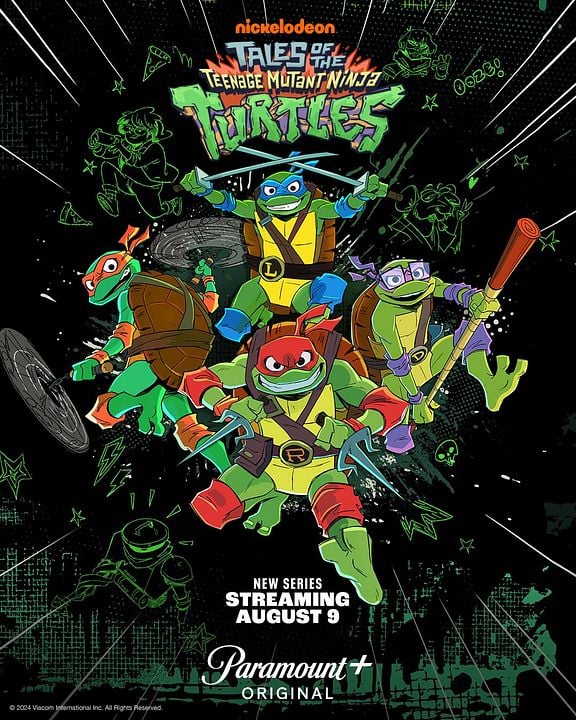 Die Abenteuer der Teenage Mutant Ninja Turtles : Kinoposter