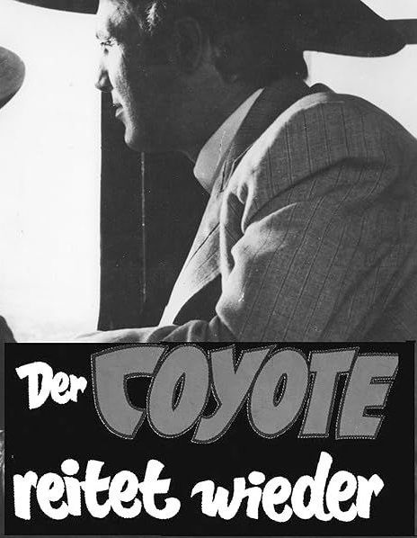 Der Coyote reitet wieder : Kinoposter