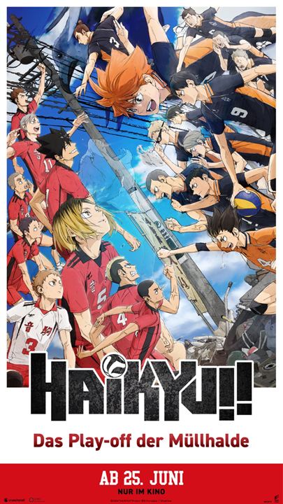 Haikyu!! Das Play-off der Müllhalde : Kinoposter