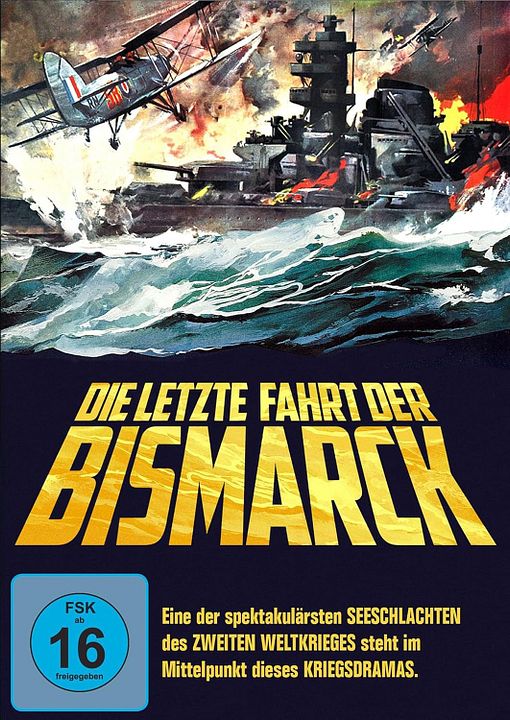 Die letzte Fahrt der Bismarck : Kinoposter