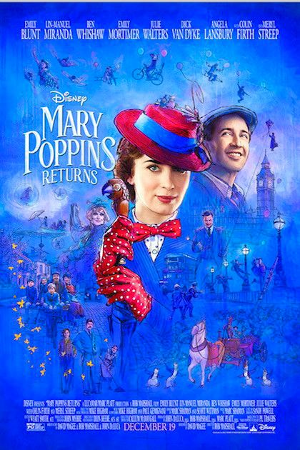 Mary Poppins' Rückkehr : Kinoposter