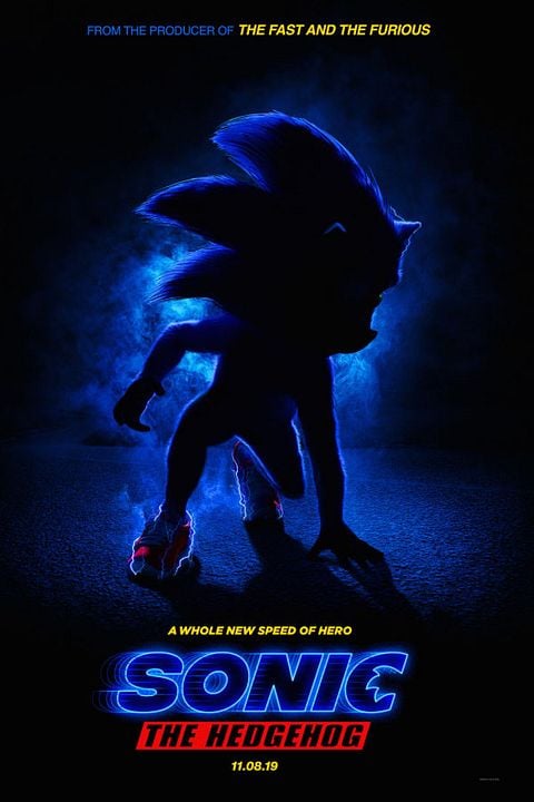 Sonic The Hedgehog : Kinoposter