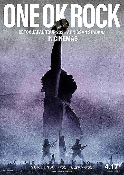 ONE OK ROCK Detox Japan Tour 2025 At Nissan Stadium In Cinemas : Kinoposter