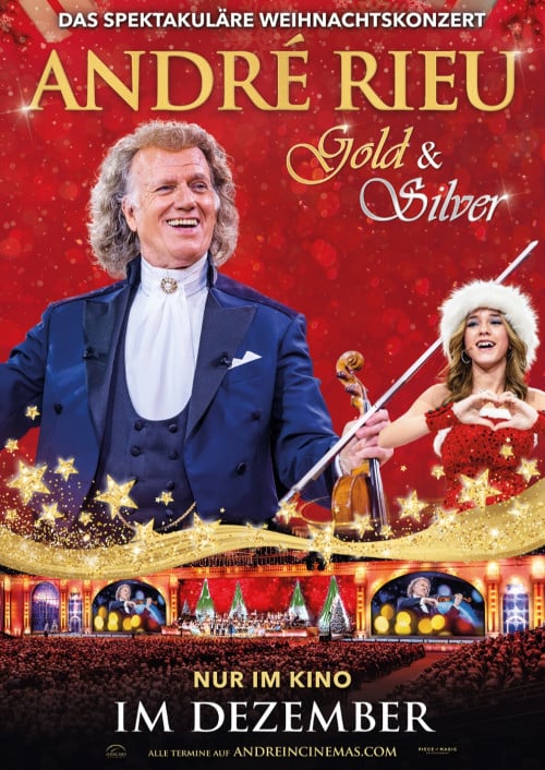 André Rieu's 2024 Christmas Concert: Gold and Silver : Kinoposter